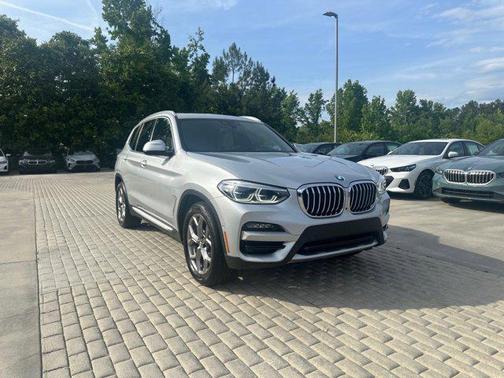Glacier Silver Metallic 2021 BMW X3 sDrive30i