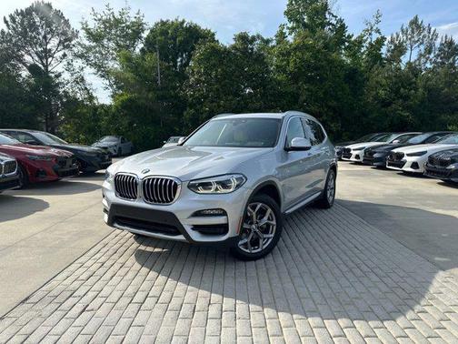 Glacier Silver Metallic 2021 BMW X3 sDrive30i