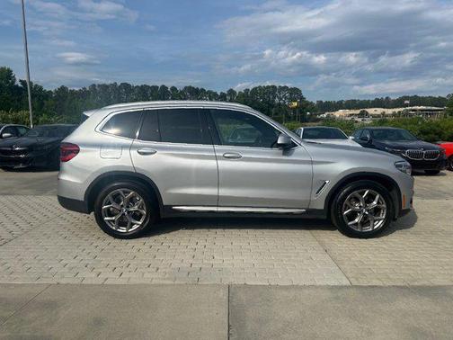 Glacier Silver Metallic 2021 BMW X3 sDrive30i