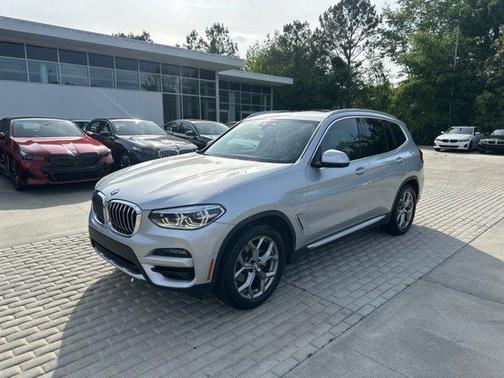 Glacier Silver Metallic 2021 BMW X3 sDrive30i
