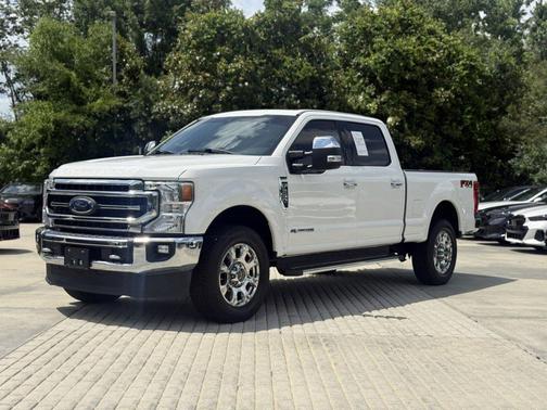 Star White Metallic Tri-Coat 2021 Ford F-250 Lariat