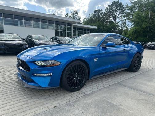 Velocity Blue Metallic 2019 Ford Mustang GT Premium