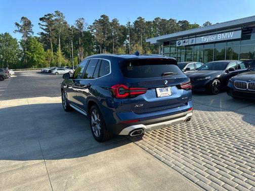 Phytonic Blue Metallic 2024 BMW X3 sDrive30i