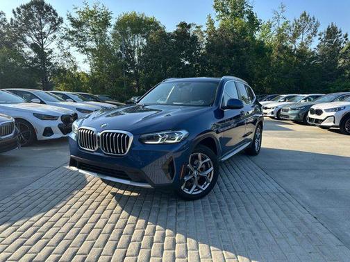 Phytonic Blue Metallic 2024 BMW X3 sDrive30i