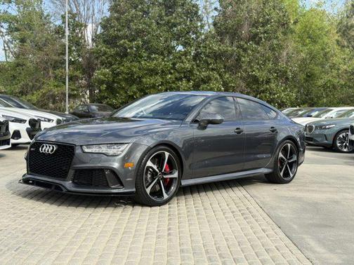 Gray 2016 Audi RS 7 4.0T Prestige