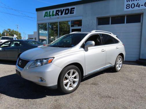Silver 2010 Lexus RX 350 Base