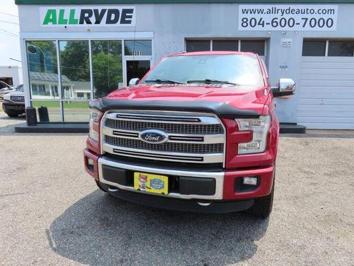 Ruby Red Metallic Tinted Clearcoat 2016 Ford F-150 Platinum