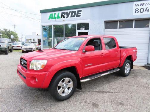 Red 2008 Toyota Tacoma Double Cab