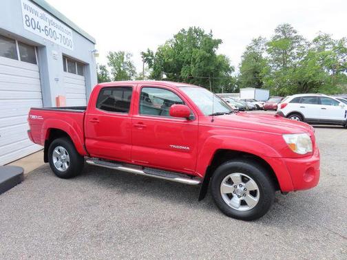 Red 2008 Toyota Tacoma Double Cab
