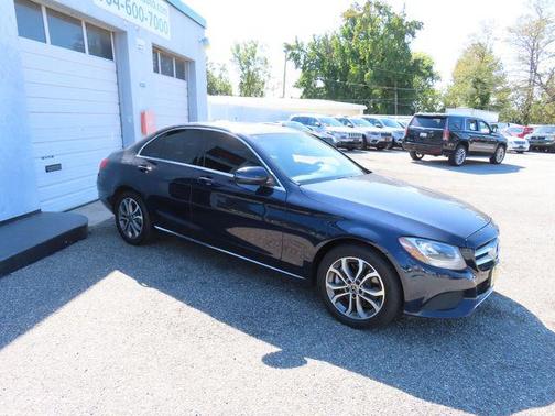 Blue 2018 Mercedes-Benz C-Class C 300 4MATIC