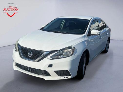 White 2019 Nissan Sentra SV