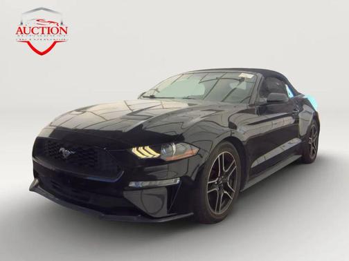 Shadow Black 2018 Ford Mustang EcoBoost Premium