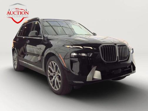 Black 2025 BMW X7 xDrive40i