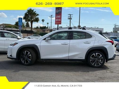 White 2021 Lexus UX 250h Base