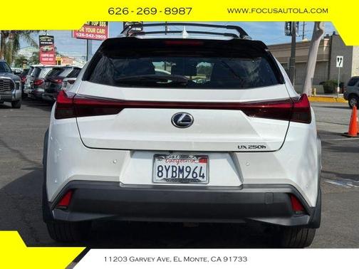 White 2021 Lexus UX 250h Base