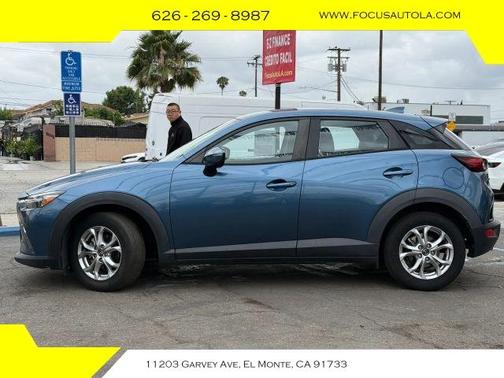 Eternal Blue Mica 2021 Mazda CX-3 Sport