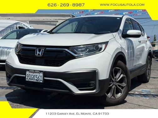 White 2022 Honda CR-V EX-L