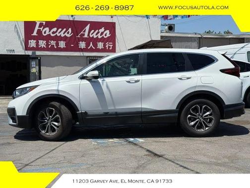 White 2022 Honda CR-V EX-L