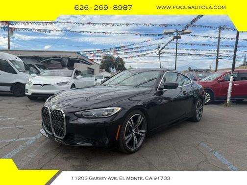 Black 2024 BMW 430 i