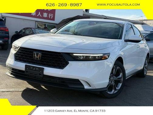 White 2024 Honda Accord EX