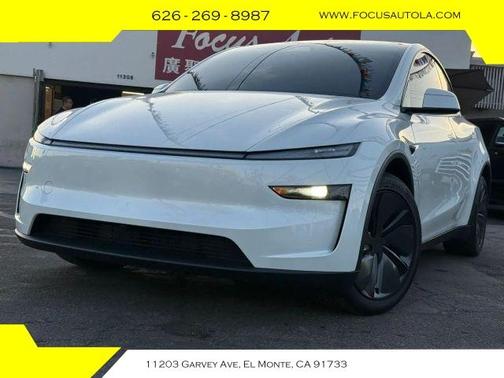 White 2026 Tesla Model Y Long Range