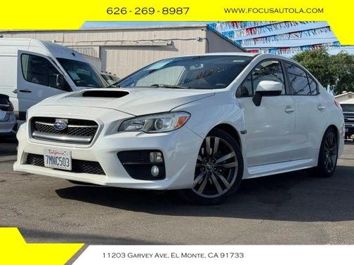 Crystal White Pearl 2016 Subaru WRX Premium
