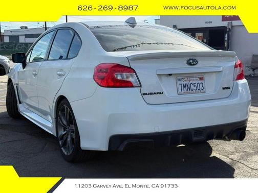 Crystal White Pearl 2016 Subaru WRX Premium