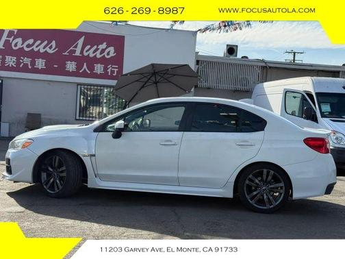 Crystal White Pearl 2016 Subaru WRX Premium