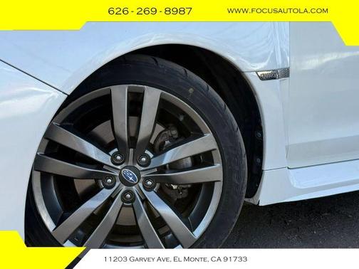 Crystal White Pearl 2016 Subaru WRX Premium