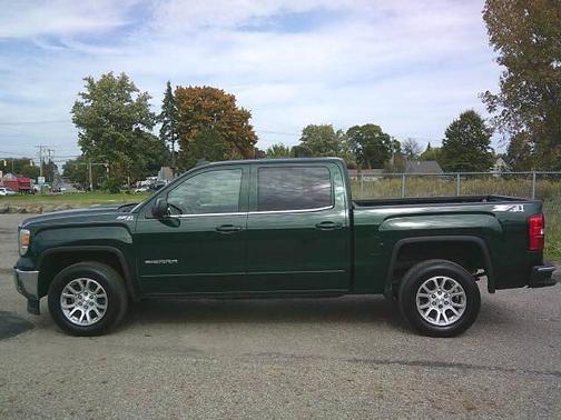 Emerald Green Metallic 2015 GMC Sierra 1500 SLE