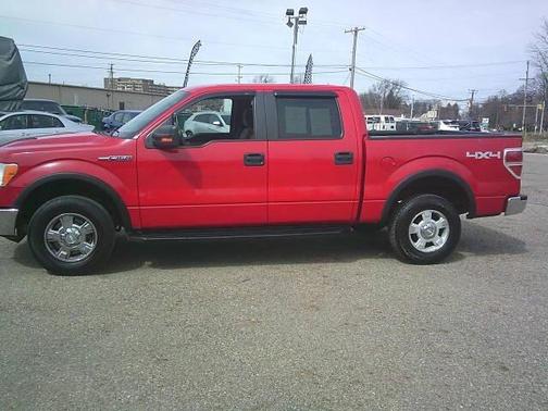 Vermillion Red 2010 Ford F-150 XLT SuperCrew