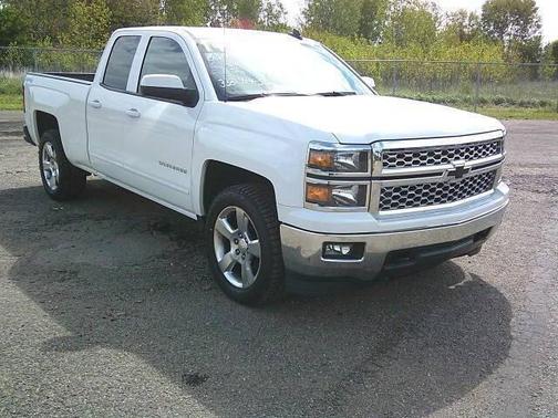 Summit White 2015 Chevrolet Silverado 1500 1LT
