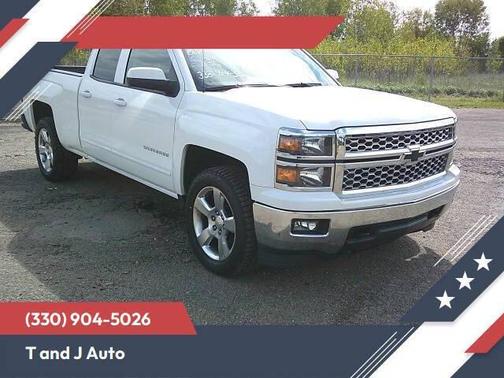 Summit White 2015 Chevrolet Silverado 1500 1LT