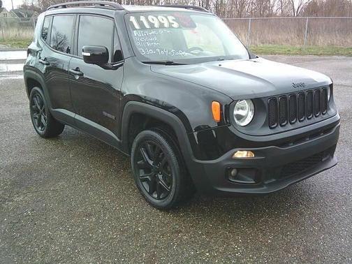 Black 2017 Jeep Renegade Latitude