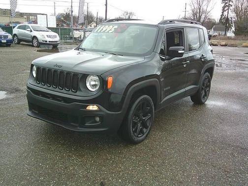 Black 2017 Jeep Renegade Latitude