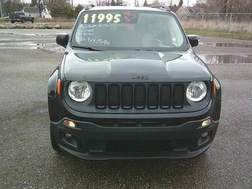 Black 2017 Jeep Renegade Latitude