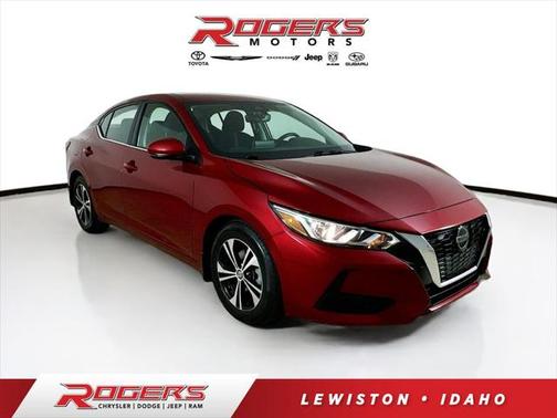 Scarlet Ember Tintcoat 2020 Nissan Sentra SV