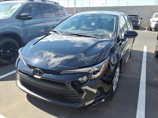 BLACK 2025 Toyota Corolla LE