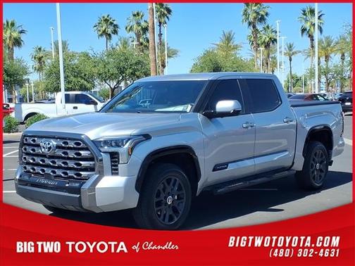Celestial Silver Metallic 2024 Toyota Tundra Platinum