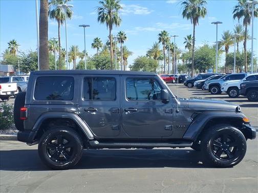 GRAY 2020 Jeep Wrangler Unlimited Sahara