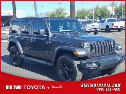GRAY 2020 Jeep Wrangler Unlimited Sahara
