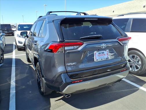 GRAY 2025 Toyota RAV4 Hybrid SE