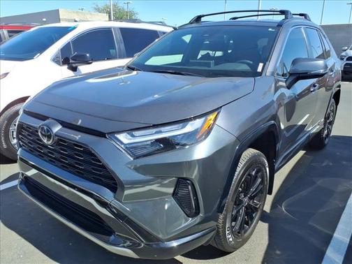 GRAY 2025 Toyota RAV4 Hybrid SE
