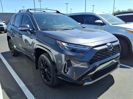 GRAY 2025 Toyota RAV4 Hybrid SE