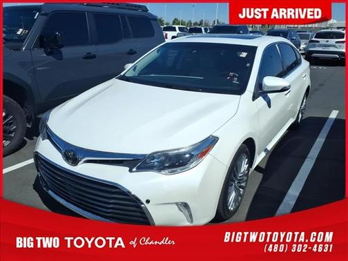 WHITE 2018 Toyota Avalon Limited