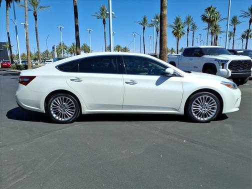 WHITE 2018 Toyota Avalon Limited
