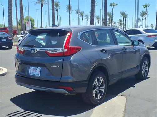 GRAY 2017 Honda CR-V LX