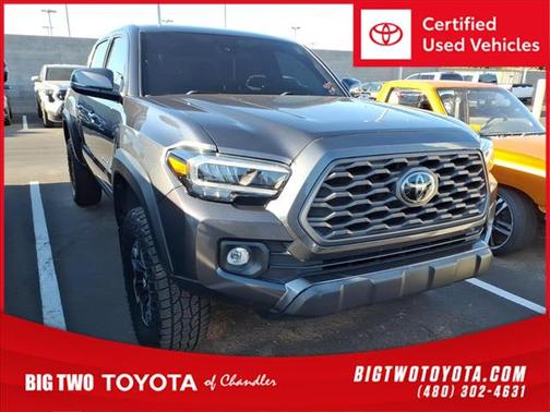 2022 Toyota Tacoma Cement/Black Fabric