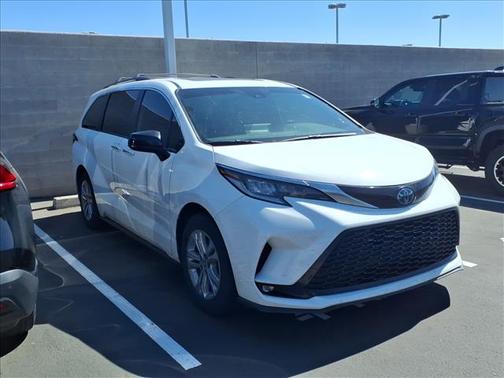 White 2022 Toyota Sienna XSE 7 Passenger