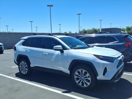 Wind Chill Pearl 2025 Toyota RAV4 Limited